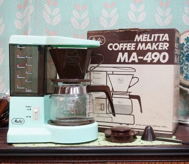 Melitta メリタ レトロコーヒーメーカー Ma 490 ペパーミントグリーン ヴィンテージ K401