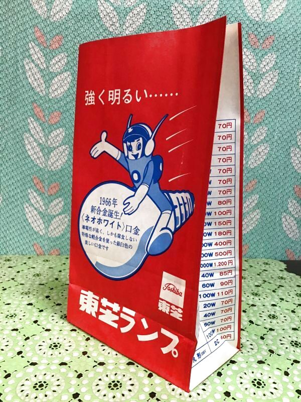 昭和レトロ 東芝 包装紙 20枚セット レア物 - mkc.mk