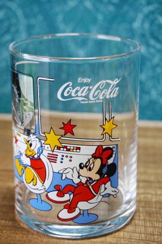 コカ・コーラ ノベルティグラス ミッキーマウス ホログラム 各種 GL109