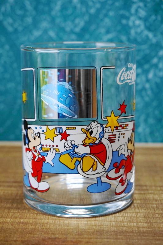 コカ・コーラ ノベルティグラス ミッキーマウス ホログラム 各種 GL109