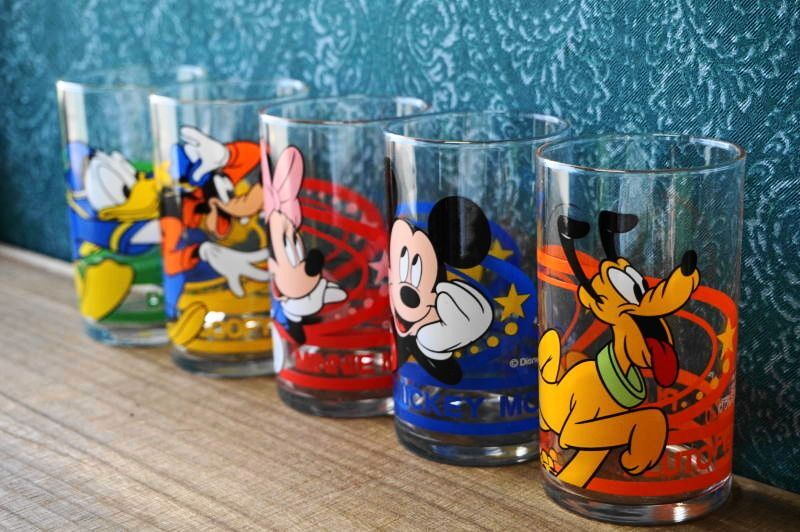 第一生命 ノベルティグラス ディズニー ミッキーマウス グラスセット