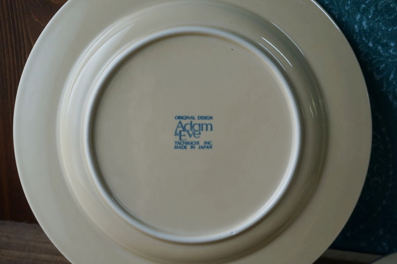 Adam＆Eve クリーム色のプレートセット パスタ シチュー皿 3枚セット SS201