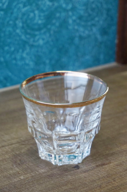 東洋ガラス Refine グラス タンブラー 金縁 モダン 1個 GL142