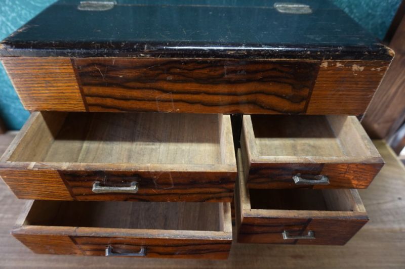 木製小引き出し 裁縫箱 USED vintage KG714
