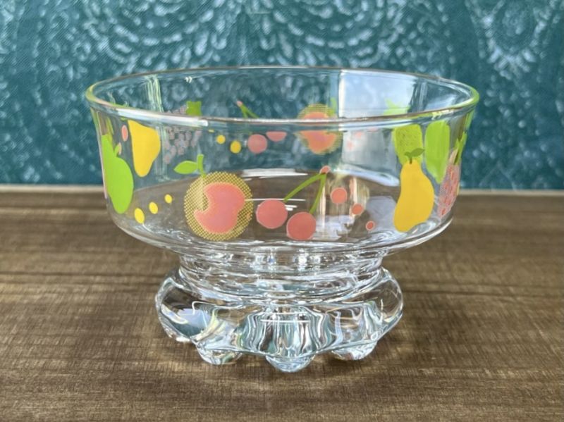 TOYO 東洋ガラス フルーツいっぱいのアイスクリームカップ デザートグラスAI-67 1個 GU261