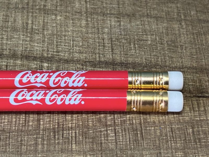 コカ・コーラ　ノベルティ　鉛筆　消しゴム付き　1本　HG19