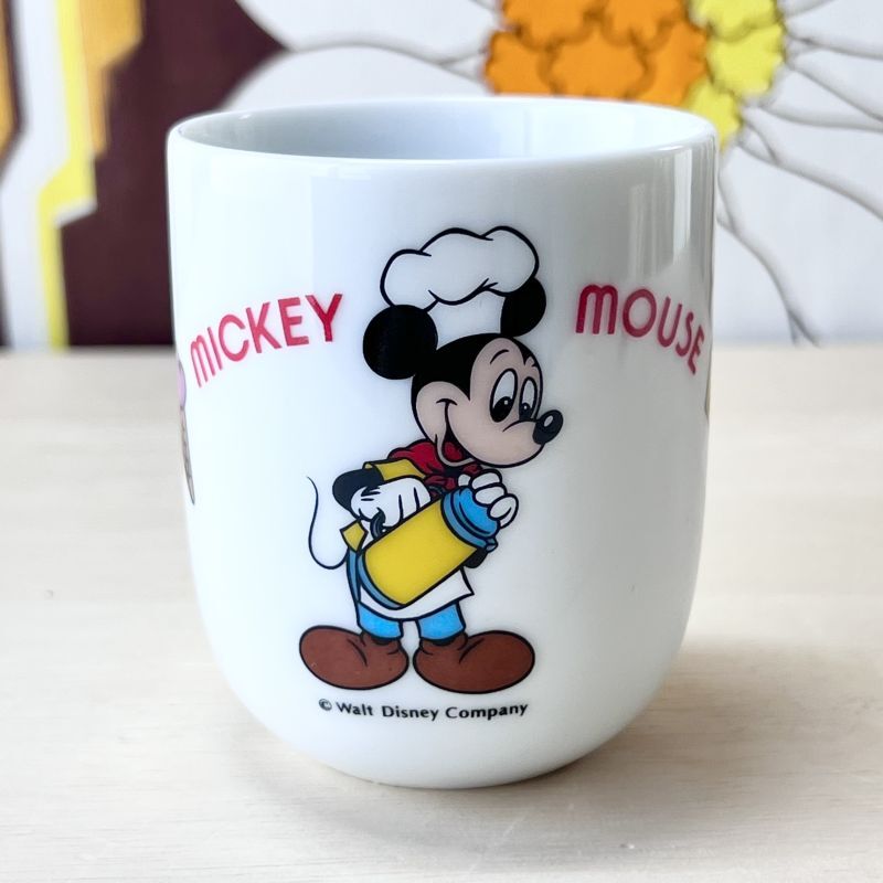 【新品】ディズニー食器　Sango  Disney レトロ ★マグカップ（5こ）