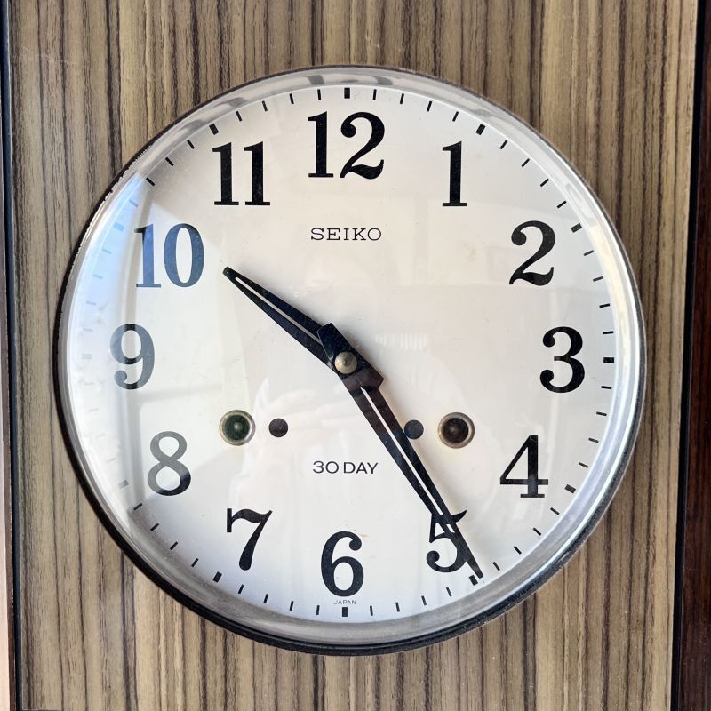 セイコー 1カ月巻き掛け時計 - 掛時計/柱時計