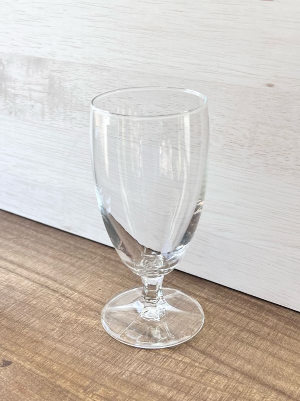 純喫茶 HASEGAWA GLASS テネシー ミルクセーキグラス 足付きグラス GL333