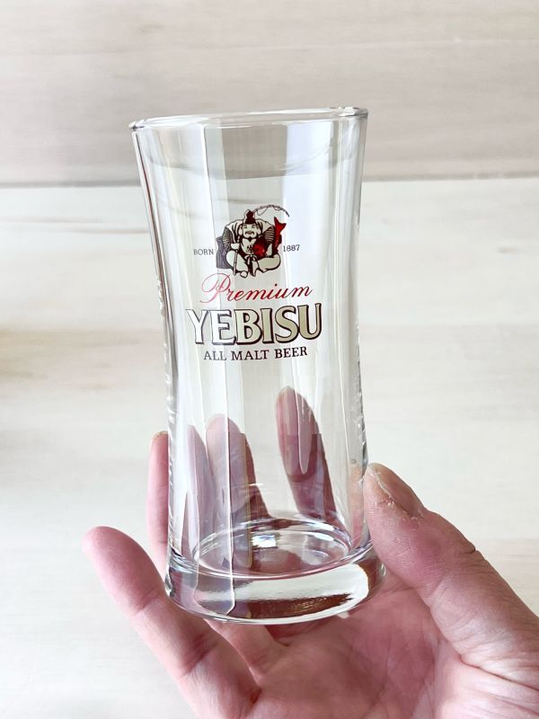 YEBISU エビスビールグラス エビススナップグラス 1個 NG4