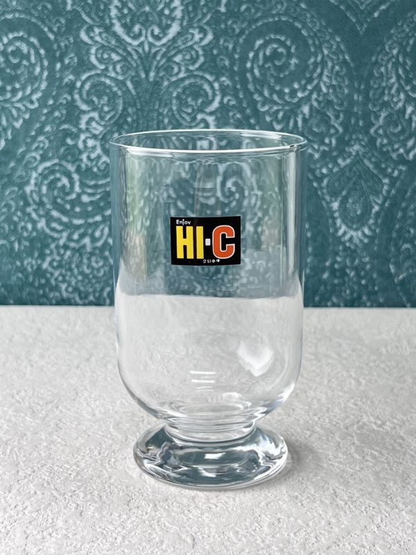 HI－C ハイシー足つきグラス ノベルティ グラス G137