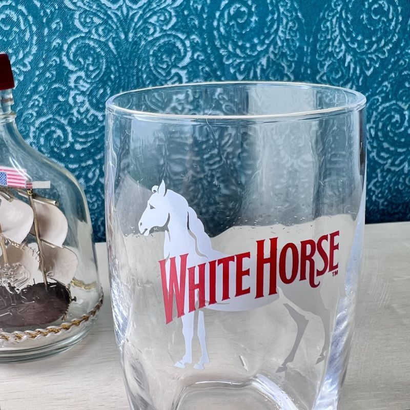 WHITE HORSE　ホワイトホースグラス　ノベルティ　非売品
